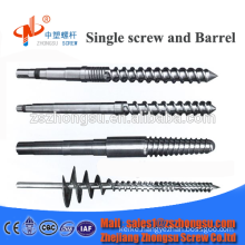 Single plastic extruder screw barrel / rubber cable extrusion